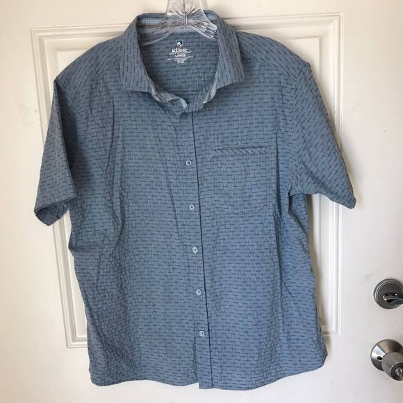 Kuhl Shirts Kuhl Button Down Shirt Cotton Nylon Large Poshmark